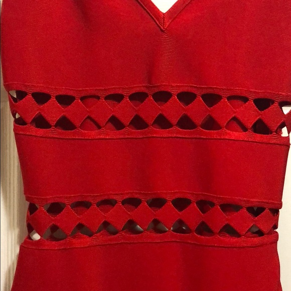 Bodycon red dress - Picture 4 of 5